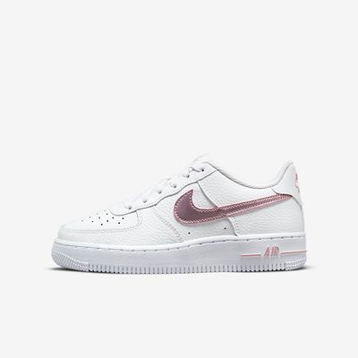 Nike Air Force 1 GS 'White Pink Glaze' White/Pink Glaze Nike Air Force 1 GS 'White Pink Glaze' White/Pink Glaze