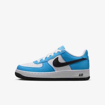 Nike Air Force 1 Low GS 'University Blue Black' FN3810-400 Nike Air Force 1 Low GS 'University Blue Black' FN3810-400