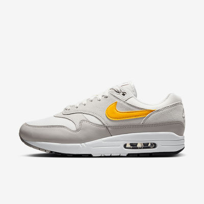 Nike Air Max 1 Essential 'Summit White Vast Grey University Gold' FZ5808-105 Nike Air Max 1 Essential 'Summit White Vast Grey University Gold' FZ5808-105