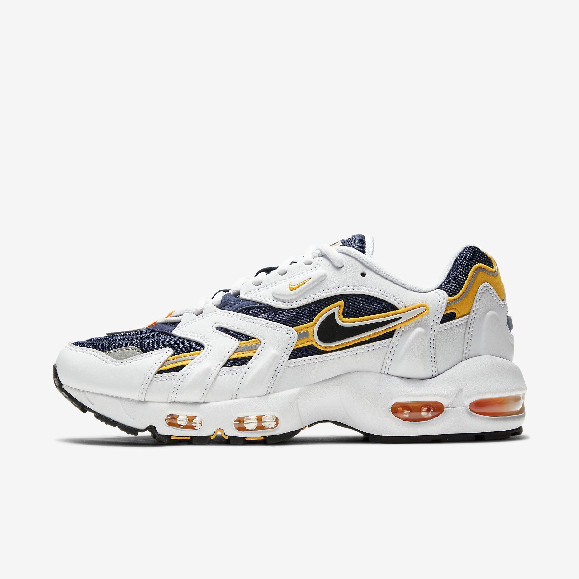 nike air max 96 ii qs beach & university gold