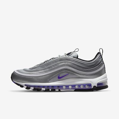 Nike Air Max 97 'Metallic Silver/Persian Violet' DJ0717-001 Nike Air Max 97 'Metallic Silver/Persian Violet' DJ0717-001