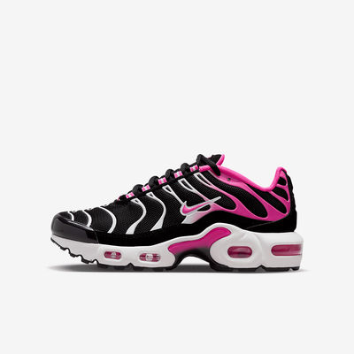 Nike Air Max Plus GS 'Black Laser Fuchsia' CD0609-025 Nike Air Max Plus GS 'Black Laser Fuchsia' CD0609-025