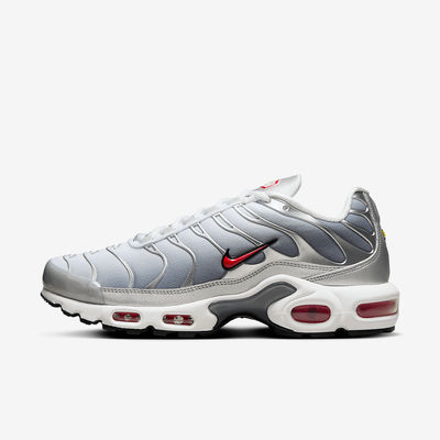 Women's Nike Air Max Plus 'Metallic Silver University Red' HM9654-001 Women's Nike Air Max Plus 'Metallic Silver University Red' HM9654-001