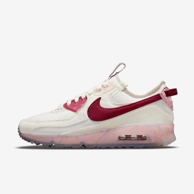 Women's Nike Air Max Terrascape 90 'Summit White/Pomegranate' DC9450-100 Women's Nike Air Max Terrascape 90 'Summit White/Pomegranate' DC9450-100