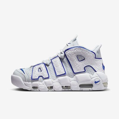 Nike Air More Uptempo '96 Embossed 'White Racer Blue' FD0669-100 Nike Air More Uptempo '96 Embossed 'White Racer Blue' FD0669-100