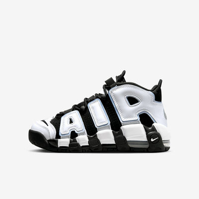 Nike Air More Uptempo GS 'Black Cobalt Bliss' DQ6200-001 Nike Air More Uptempo GS 'Black Cobalt Bliss' DQ6200-001