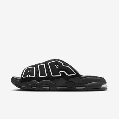 Nike Air More Uptempo Slide 'Black White' DV2132-001 Nike Air More Uptempo Slide 'Black White' DV2132-001