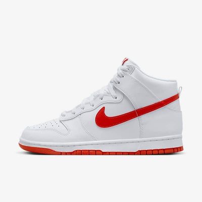 Nike Dunk High Retro 'White Picante Red' DV0828-100 Nike Dunk High Retro 'White Picante Red' DV0828-100