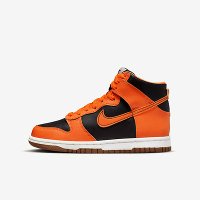 Nike Dunk High GS 'Black Safety Orange' DB2179-004 Nike Dunk High GS 'Black Safety Orange' DB2179-004