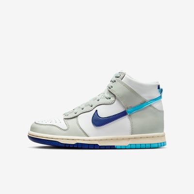 Nike Dunk High SE GS 'Blue Split' FN7995-100 Nike Dunk High SE GS 'Blue Split' FN7995-100