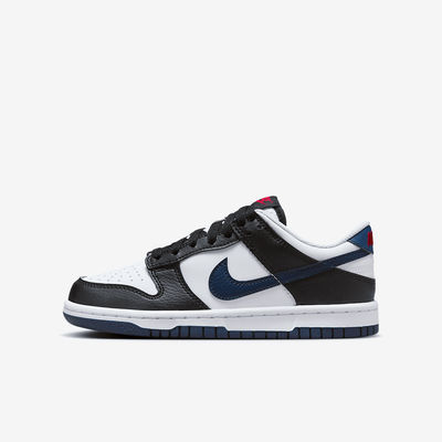 Nike Dunk Low GS 'Black White Midnight Navy' HJ9202-001 Nike Dunk Low GS 'Black White Midnight Navy' HJ9202-001