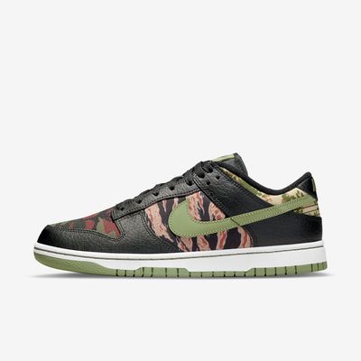 Nike Dunk Low SE 'Black Multi-Camo' DH0957-001 Nike Dunk Low SE 'Black Multi-Camo' DH0957-001