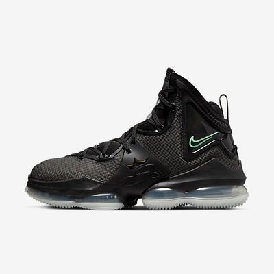 Nike LeBron 19 'Black Green Glow' CZ0203-003 Nike LeBron 19 'Black Green Glow' CZ0203-003