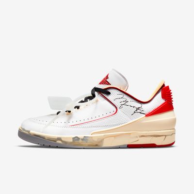 Off-White x Air Jordan 2 Retro Low 'White/Varsity Red' DJ4375-106 Off-White x Air Jordan 2 Retro Low 'White/Varsity Red' DJ4375-106