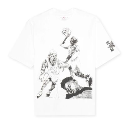 Off-White x Jordan T-Shirt 'White' DB4300-100 Off-White x Jordan T-Shirt 'White' DB4300-100