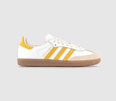 Sporty & Rich x adidas Samba 'White Bold Gold' IF5661 Sporty & Rich x adidas Samba 'White Bold Gold' IF5661