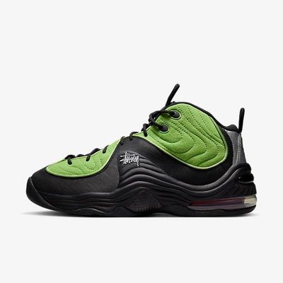 Stüssy x Nike Air Penny 2 'Vivid Green Black' DX6933-300 Stüssy x Nike Air Penny 2 'Vivid Green Black' DX6933-300