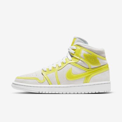 Wmns Air Jordan 1 Mid LX 'Opti Yellow' DA5552-107 Wmns Air Jordan 1 Mid LX 'Opti Yellow' DA5552-107