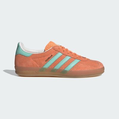 Women's adidas Originals Gazelle Indoor 'Easy Orange Clear Mint' IH7499 Women's adidas Originals Gazelle Indoor 'Easy Orange Clear Mint' IH7499