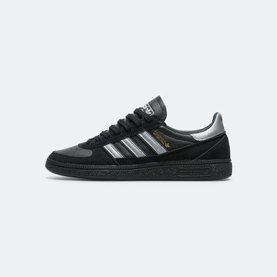 Women's adidas Originals Handball Spezial 'Core Black Silver Metallic' IH0135 Women's adidas Originals Handball Spezial 'Core Black Silver Metallic' IH0135