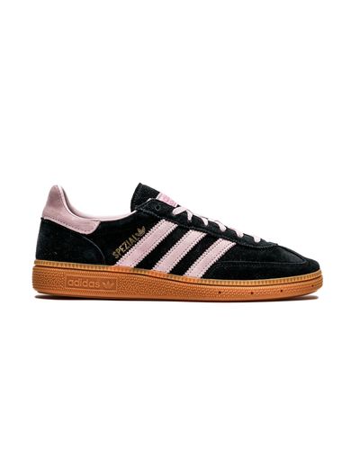 Women's adidas Originals Handball Spezial 'Core Black Clear Pink' IE5897 Women's adidas Originals Handball Spezial 'Core Black Clear Pink' IE5897