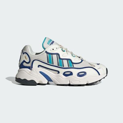 Women's adidas Originals Ozweego OG 'Off White Royal Blue' IE6999 Women's adidas Originals Ozweego OG 'Off White Royal Blue' IE6999