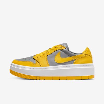 Women's Air Jordan 1 Elevate Low 'Cement Grey/Varsity Maize' DH7004-017 Women's Air Jordan 1 Elevate Low 'Cement Grey/Varsity Maize' DH7004-017