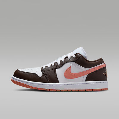 Women's Air Jordan 1 Low 'Baroque Brown Light Madder Root' DC0774-182 Women's Air Jordan 1 Low 'Baroque Brown Light Madder Root' DC0774-182