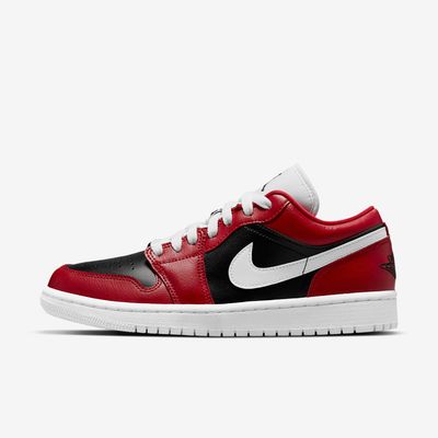 Women's Air Jordan 1 Low 'Gym Red/White/Black' - Chicago Flip DC0774-603 Women's Air Jordan 1 Low 'Gym Red/White/Black' - Chicago Flip DC0774-603