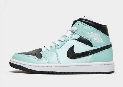 Women's Air Jordan 1 Mid 'Light Dew/Teal Tint' BQ6472-300 Women's Air Jordan 1 Mid 'Light Dew/Teal Tint' BQ6472-300