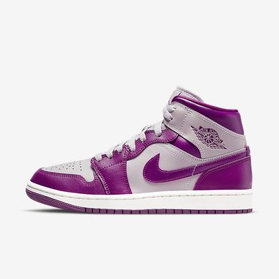Women's Air Jordan 1 Mid 'Magenta' BQ6472-501 Women's Air Jordan 1 Mid 'Magenta' BQ6472-501