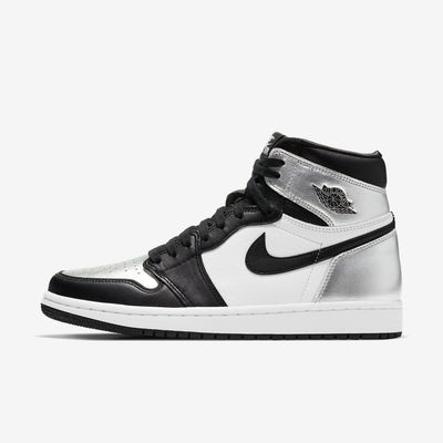 Women's Air Jordan 1 Retro High 'Silver Toe' CD0461-001 Women's Air Jordan 1 Retro High 'Silver Toe' CD0461-001