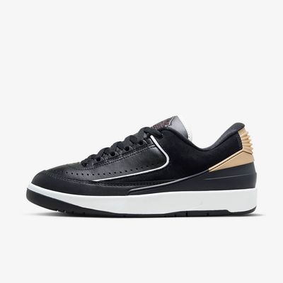 Women's Air Jordan 2 Retro Low 'Black Varsity Red' DX4401-001 Women's Air Jordan 2 Retro Low 'Black Varsity Red' DX4401-001