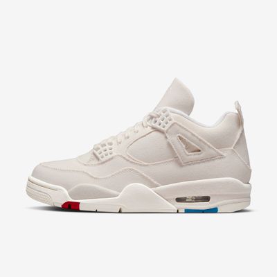 Women's Air Jordan 4 Retro 'Canvas' DQ4909-100 Women's Air Jordan 4 Retro 'Canvas' DQ4909-100