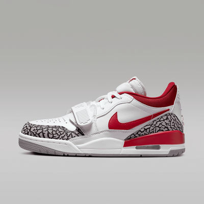Women's Air Jordan Legacy 312 Low 'White Cement Gym Red' FQ7827-106 Women's Air Jordan Legacy 312 Low 'White Cement Gym Red' FQ7827-106