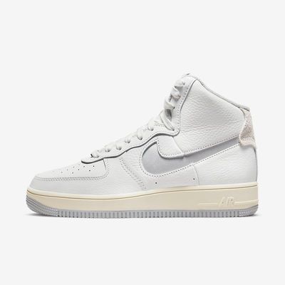 Women's Nike Air Force 1 High Sculpt 'Silver' DC3590-101 Women's Nike Air Force 1 High Sculpt 'Silver' DC3590-101