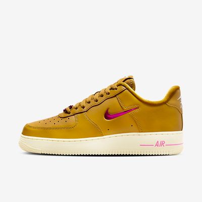 Women's Nike Air Force 1 Jewel Just Do It 'Bronzine' FB8251-700 Women's Nike Air Force 1 Jewel Just Do It 'Bronzine' FB8251-700