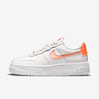 Women's Nike Air Force 1 Pixel 'White Atomic Orange' DM3036-100