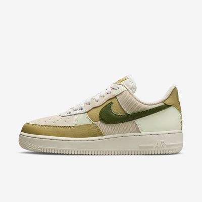Women's Nike Air Force 1 Scrap 'Light Bone/Rough Green' DO6717-001 Women's Nike Air Force 1 Scrap 'Light Bone/Rough Green' DO6717-001
