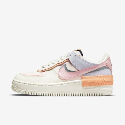 Women's Nike Air Force 1 Shadow 'Sail/Orange Chalk/Pink Glaze' CI0919-111 Women's Nike Air Force 1 Shadow 'Sail/Orange Chalk/Pink Glaze' CI0919-111