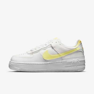 Women's Nike Air Force 1 Shadow 'Summit White Citron' DM3034-100 Women's Nike Air Force 1 Shadow 'Summit White Citron' DM3034-100
