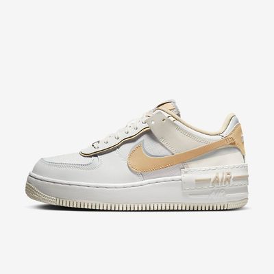Women's Nike Air Force 1 Shadow 'Summit White Sesame' DV7449-100 Women's Nike Air Force 1 Shadow 'Summit White Sesame' DV7449-100