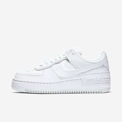 Women's Nike Air Force 1 Shadow 'Triple White' CI0919-100 Women's Nike Air Force 1 Shadow 'Triple White' CI0919-100