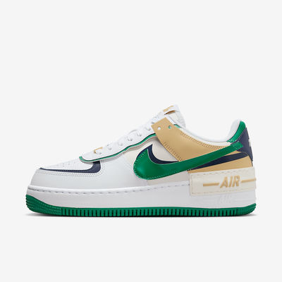 Women's Nike Air Force 1 Shadow 'White Malachite Sesame'' DZ1847-102 Women's Nike Air Force 1 Shadow 'White Malachite Sesame'' DZ1847-102