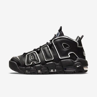 Women's Nike Air More Uptempo 'Black Silver' DQ0839-001 Women's Nike Air More Uptempo 'Black Silver' DQ0839-001