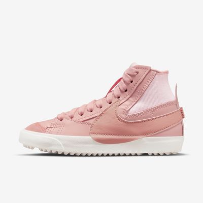 Women's Nike Blazer Mid 77' Jumbo 'Pink Oxford/Rose Whisper' DQ1471-600 Women's Nike Blazer Mid 77' Jumbo 'Pink Oxford/Rose Whisper' DQ1471-600