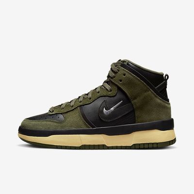 Women's Nike Dunk High Up 'Medium Olive' DH3718-200 Women's Nike Dunk High Up 'Medium Olive' DH3718-200