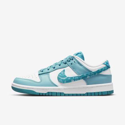 Women's Nike Dunk Low 'Blue Paisley' DH4401-101 Women's Nike Dunk Low 'Blue Paisley' DH4401-101