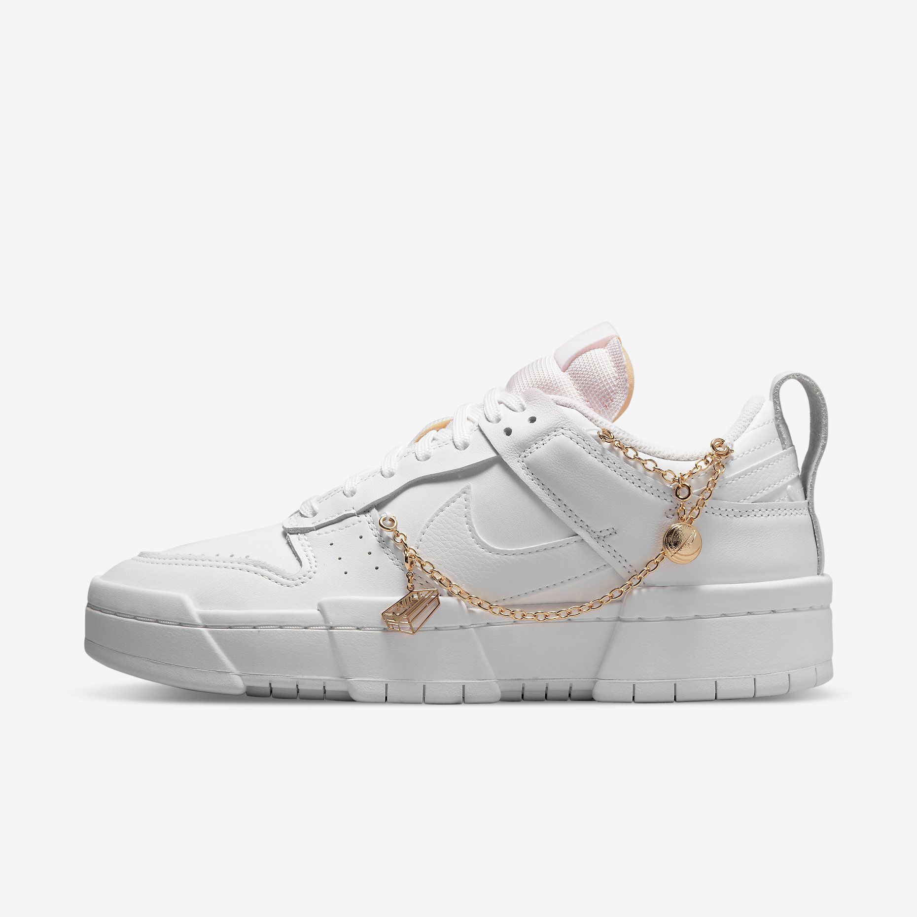 nike dunk low disrupt pearl white