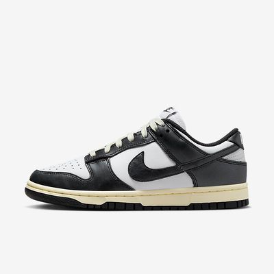 Women's Nike Dunk Low 'Vintage Panda' FQ8899-100 Women's Nike Dunk Low 'Vintage Panda' FQ8899-100